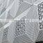 Cheap price light customized color slotted hole decorative perforated metal mesh wall facade panels
