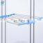 Movable multipurpose outdoor hanging three layer clothes rack