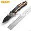 New Camping Multi-purpose Folding Knife Outdoor Survival Multi-purpose Cutting Tool Aluminum Alloy and Printing Film Handle