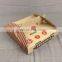 Cardboard Food Grade Custom Printed LOGO Corrugated Paper Packaging Box Supplier Eco friendly Food caixa de pizza Box Wholesale