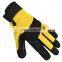 High Quality  Heavy Machinery Anti Cutting Impact Work Safety Leather Gloves