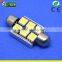 super cheap auto led light c5w 5050 6smd car festoon canbus led 36mm