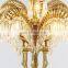 Golden Luxury Crystal Chandelier For Indoor Modern K9 Led Crystal Chandelier