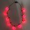 35'' Light Up Jumbo Halloween Jewelry Pumpkin Necklace