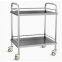 Stainless Steel Hospital Surgical Instrument Trolley