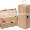 Natural Wood Box Single Bottle Wood Wine Box