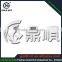 High Quality Nickel Adhesive Brand Logo Label Sticker Accept Paypal Metal License Plate Frame