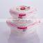 1000ml square Collapsible Silicone Food Container