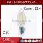 TUV CE ROHS CERTIFICATE C35 2W E14 3doodler LED filament