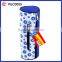 blue light zipper blue point drawing pencil case