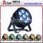 7PCS 15w RGBWA LED Mini Par Light