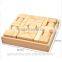 Wooden educational building block toy