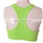 Made in china dry fit bright color sports bra running yoga bra