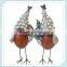 factory sell resin christmas red bird