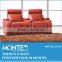modern italian leather electric functional sofa