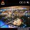 acrylic material scale commecial building models with clear interior design