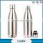 Bullet Thermos Bottle Flask With Straw Cups Pu Sleeve