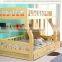 2015 Fashionable wooden bunk kids bed