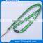 Custom personalised silk printing tube lanyard manufacturer