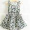 new style for summer shivering backless baby girl dress