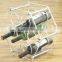 Clear Acrylic Wine Bottle Holder For Six Bottles,Perspex Wine Display,Plexiglass Red Wine Box