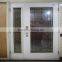 Exterior Steel Door ,flush Door With Full View Glass