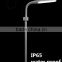 cast aluminum mini light pole with lamps for parking lighting