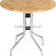 2016 new steel frame dinner table used outdoor