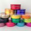colored aluminum cosmetic jars 8g~1000g