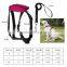 Portable Reflective Nylon Dog Harness Leash Set with Bag for Large Dogs