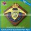 High quality crown shape metal plate wooden plaque shield trophy made in China