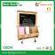 Rustic Wood Wall Mounted Mail Sorter and Key Hook Organizer Rack