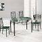 1202-3B Woodn table set/ modern dining table and chair/particle board table and chairs                        
                                                Quality Choice