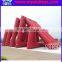 XIXI 2016 High Quality Commercial Grade Adult Giant 4 Lanes Inflatable Slides
