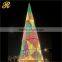 Factory Price giant outdoor wire led christmas tree