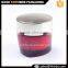 Triangle clear plastic cosmetic cream jar 50ml with ABS cap 15ml 50ml