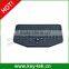 IP68 Ruggedized Sealed Silicone Industrial Military Keyboard With Optical Trackball