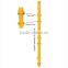 Galvanized Steel Material Cuplock Parts Cuplock Scaffolding Standard / Vertical