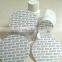 adhesive foam seal food plastic glass bottle