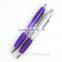 Best selling promotional plastic transparent ball pen