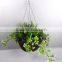 Home decoration artificial hangging basket plant