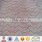 knitted with shearing burn-out fabric