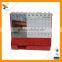 2016 new fashion design top paper calender with low price