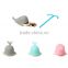 Wholesale innovative Food grade whale silicone tea infuser/tea filter/ tea strainer with stick