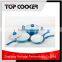 5 pieces pressed aluminum ceramic cookware set