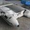 CE Certification and PVC Hull Material Mini Inflatable Fishing Kayak with outboard motor