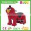 HI CE Hot sale plush electric coin operated horse toys for sale