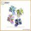 Beautiful flower felt non woven fabric