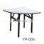 1/4 Round Folding Dinning Table Mess Hall Table for Restaurant