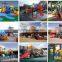 combined outdoor playground equipment, outdoor kids playground, amusement park playground project